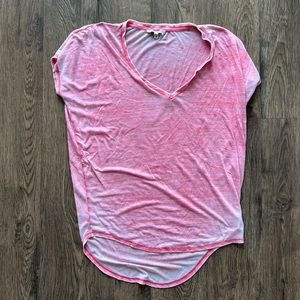 Express Over Sized Red Shirt